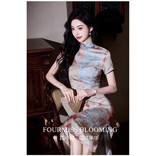 【花样年华】国风旗袍|绝美新中式改良高级感年轻款显瘦连衣裙夏