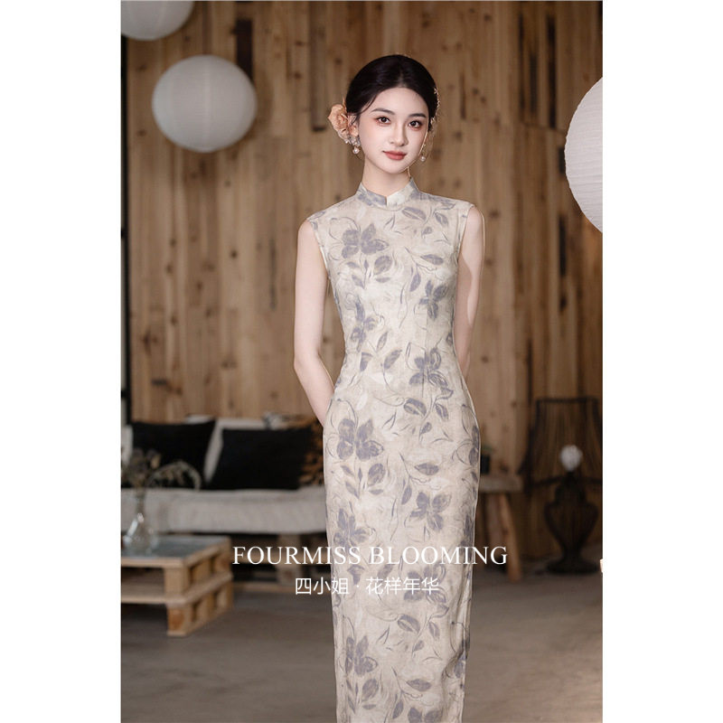 新中式棉麻长裙551043