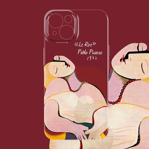 iPhone菲林光面软壳毕加索油画