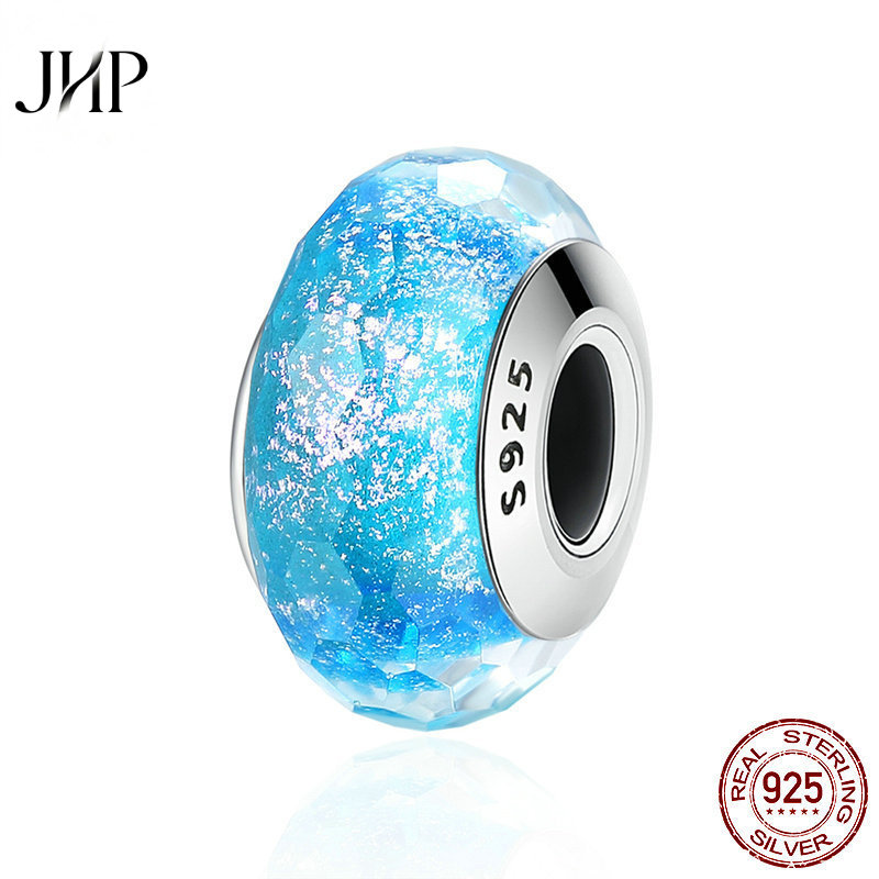 锦河畔欧美银琉璃珠手链