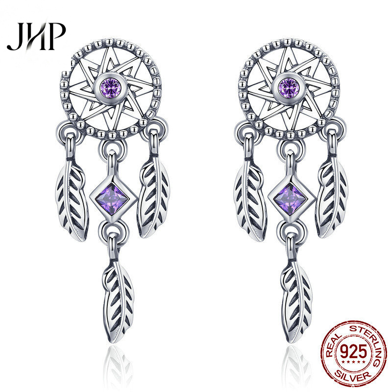 锦河畔欧美风s925纯银耳钉