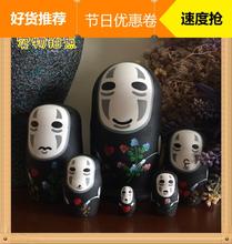 卡通层俄罗斯套娃椴木新品六层 纯手生日礼物系列 益智