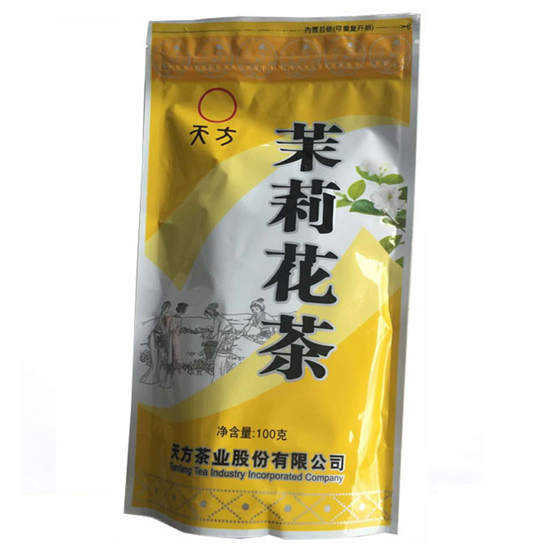 【买五送一】天方茶叶茉莉花茶100g袋装实惠装绿茶茉莉花公司直销