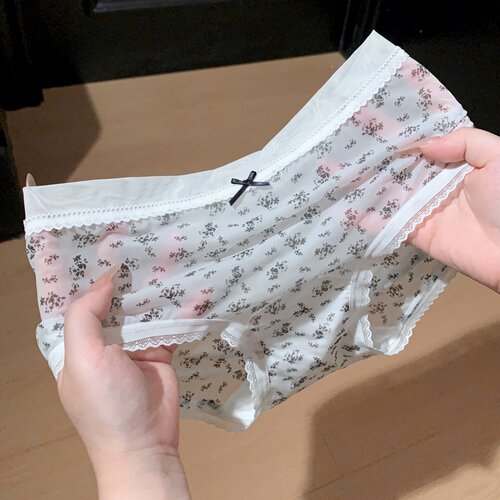 舒适度惊艳！法式复古碎花内内