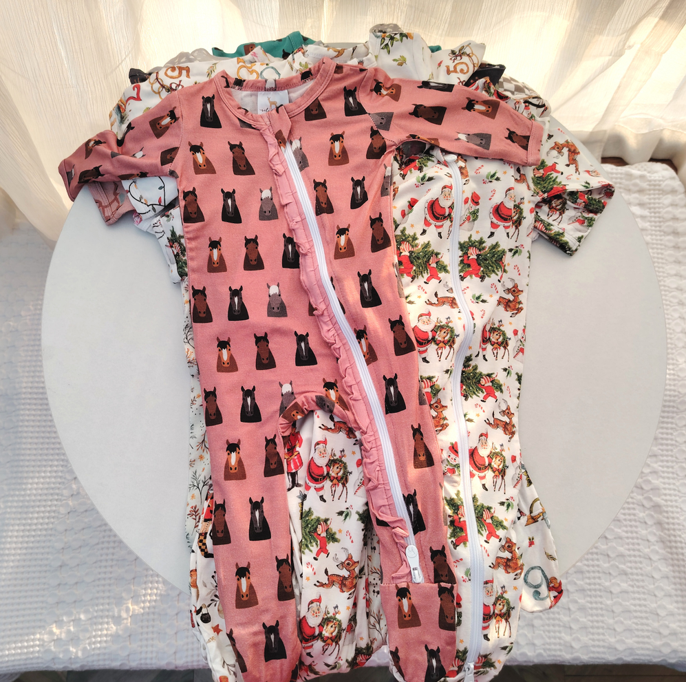 外贸长袖包脚连体衣牛奶丝春秋