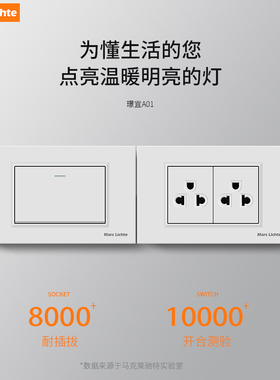 usb型面板三孔开单暗装单泰标控泰式白色118type16A-开关插座c