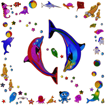 海洋动物BOISMOU闪闪贴纸ibuki