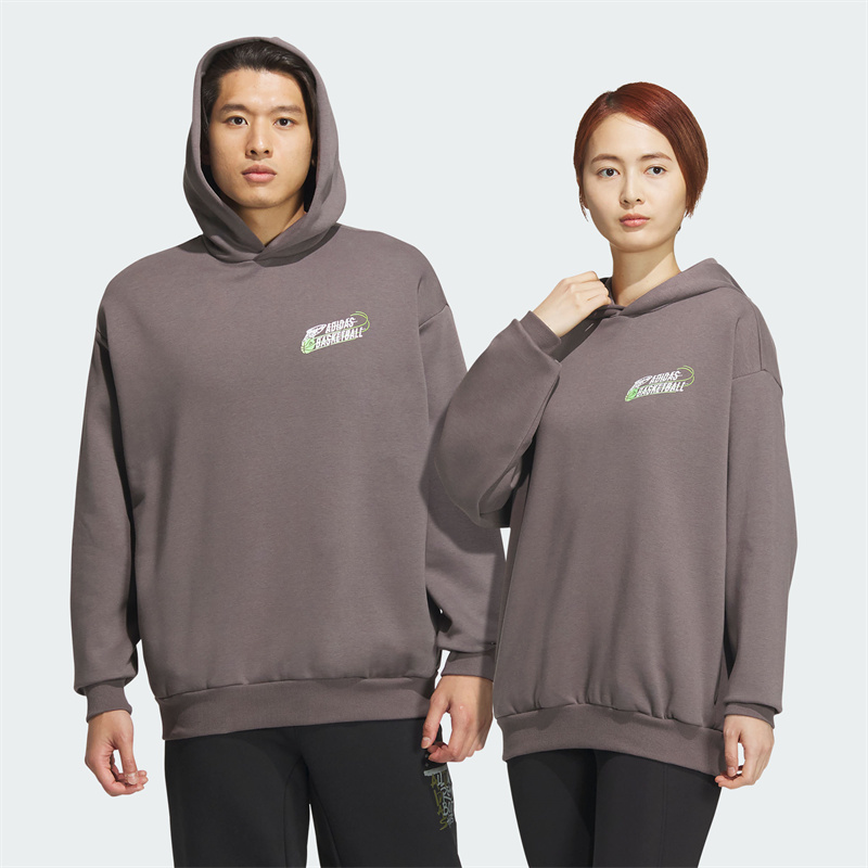 Adidas/阿迪达斯正品春季男女同款印花休闲运动长袖卫衣JE3504