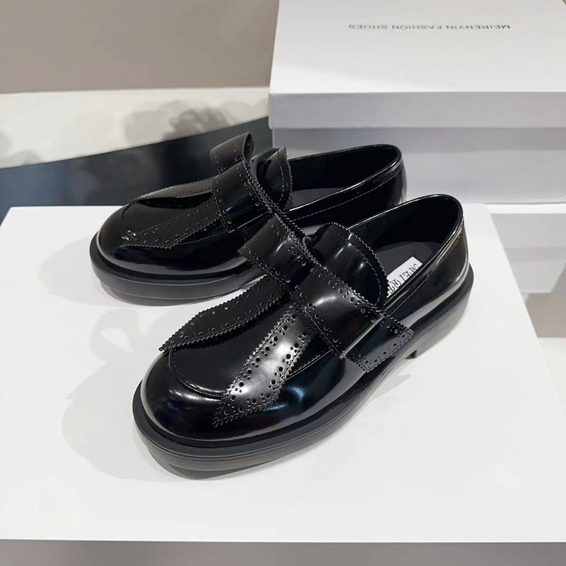 福利断码特价美仁印一脚蹬蝴蝶结乐福鞋女款平底单鞋英伦风小皮鞋,女鞋,乐福鞋（豆豆鞋）,淘宝优惠券,粉丝福利购,淘宝优惠卷