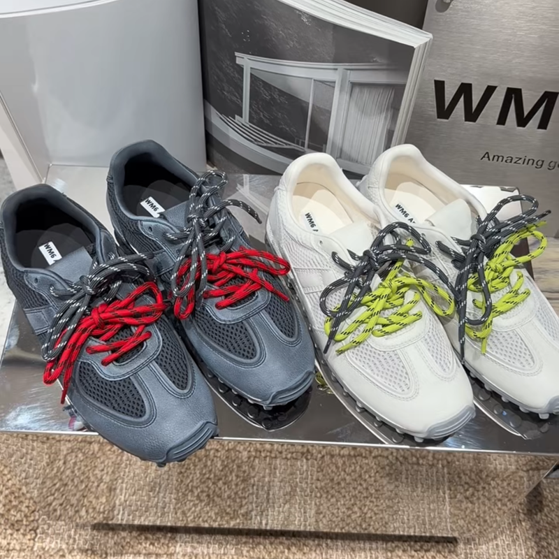 WM6 真皮女鞋透气网面鞋时尚运动休闲鞋2026年春季新款平底德训鞋,女鞋,时尚休闲鞋,淘宝优惠券,粉丝福利购,淘宝优惠卷