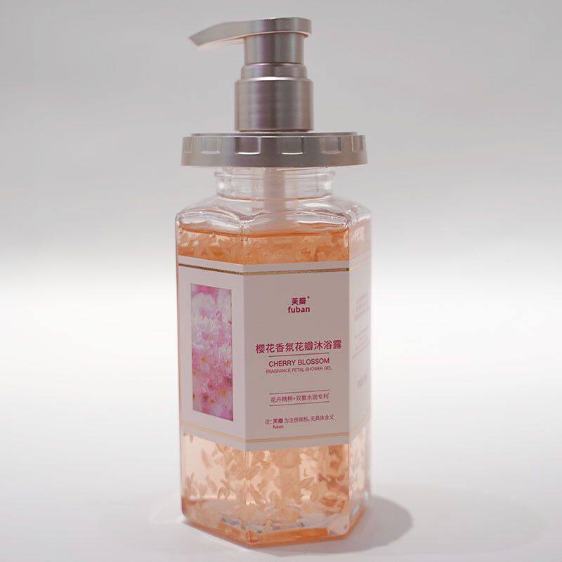 芙瓣樱花花瓣沐浴露持久留香香氛滋润保湿450ml