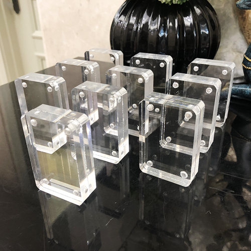 咕卡砖麻将卡砖磁吸透明咕冰块