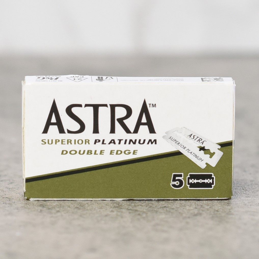 俄罗斯Astra  绿A  双刃剃须刀片 美国亚马孙购入