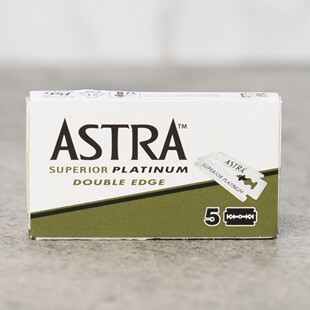 俄罗斯Astra  绿A  双刃剃须刀片 美国亚马孙购入