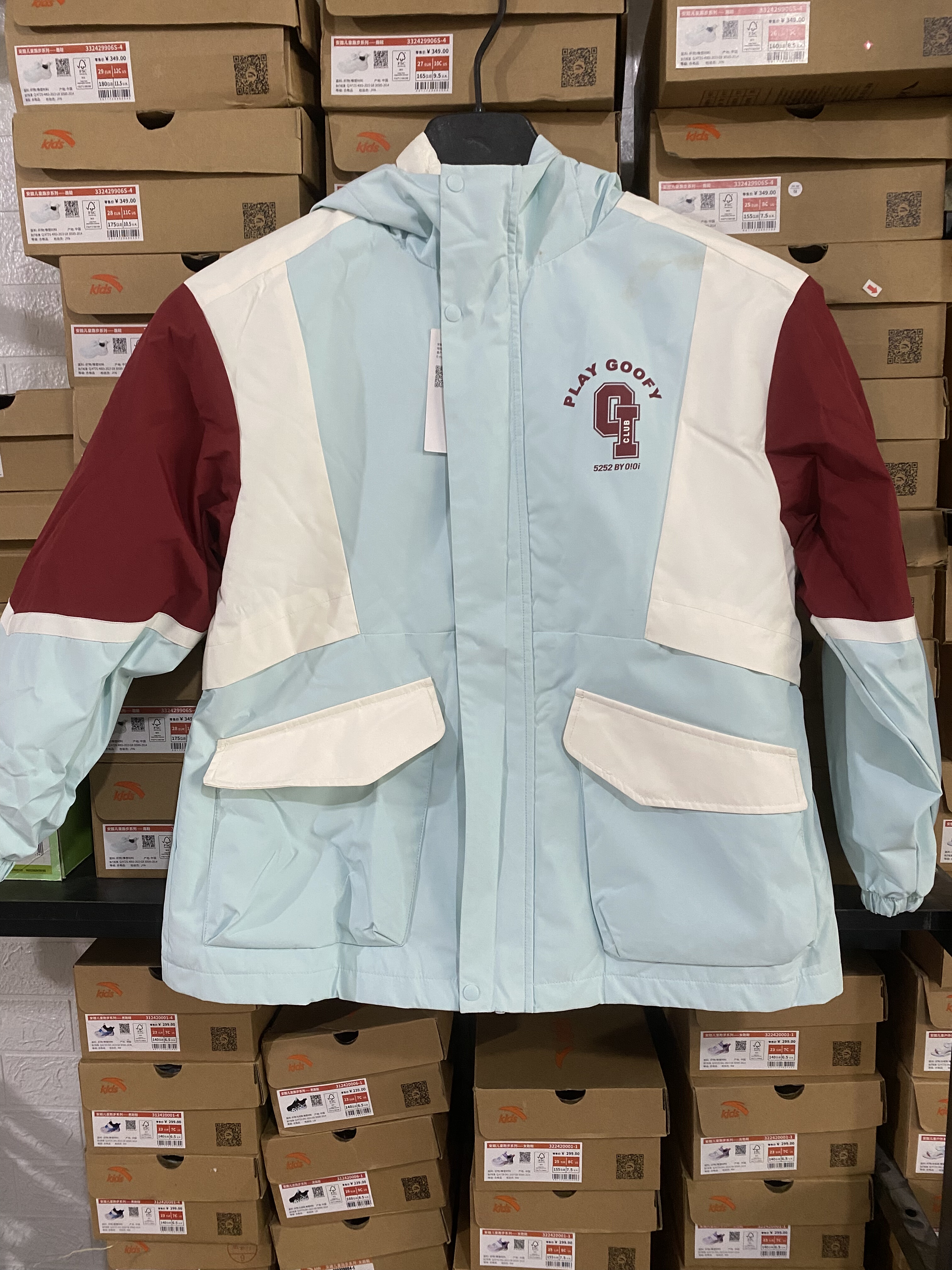 安家儿童羽绒服女童外套羽绒两件套2025秋冬保暖羽绒服