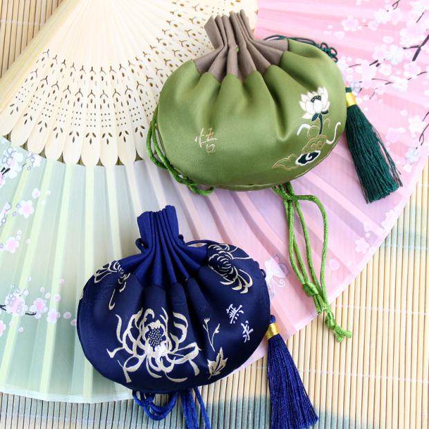 DRAGON BOAT FESTIVAL SACHET SACHET EMPTY BAG SACHET PEACE BLESSING CARRY-ON HIGH-GRADE LAVENDER EMBROIDERY PURSE BAG SACHET