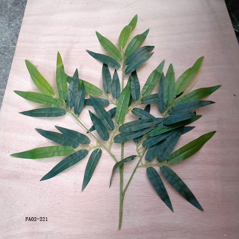 仿真竹叶佛肚竹单支假竹子叶