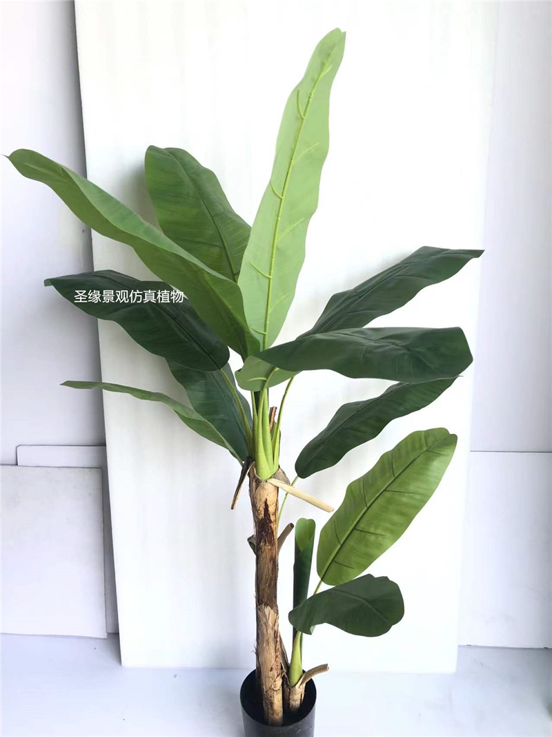 ab仿真芭蕉树1.6米假香蕉树北欧ins风热带椰树风餐厅网红假盆栽景