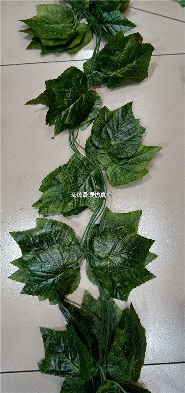 仿真爬山虎藤条葡萄叶天花板缠绕
