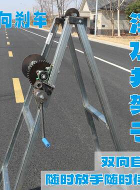 手摇式井架子井口升降架