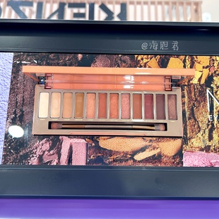 Urban Decay 衰败城市眼影盘HEAT NAKED3代12色Cherry樱桃南瓜盘