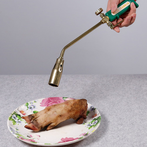 喷枪头烧猪毛液化气喷火枪抢器枪头煤气高温火焰喷灯家用神器烧肉 - 封面