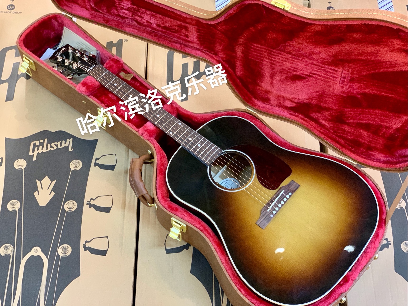 【洛克乐器】Gibson J45 J-45 Standard 吉普森美产全单电箱吉他