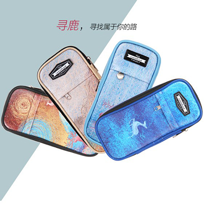 铅笔袋学习得力文具包邮
