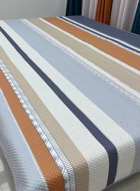 四季多功能炕盖三层夹棉榻榻米床盖双人床单农村炕垫双面两用铺盖