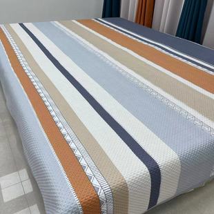 四季多功能炕盖三层夹棉榻榻米床盖双人床单农村炕垫双面两用铺盖