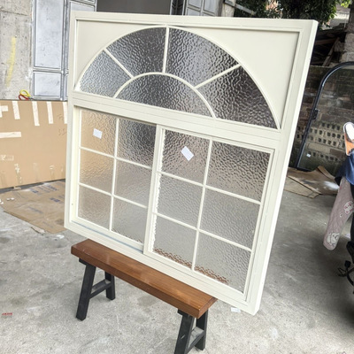 法式推拉窗定制室内铁艺隔断落地窗拱形复古采光阁楼艺术平开窗户