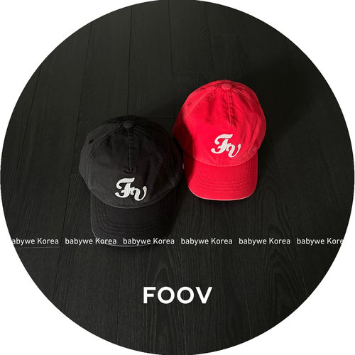FV艺术字母儿童鸭舌帽