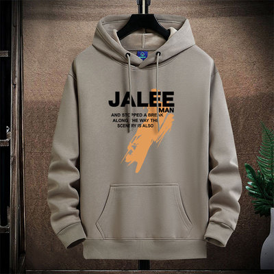 重磅卫衣男士连帽加绒加