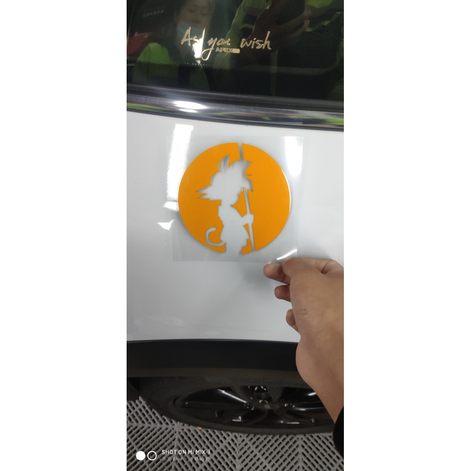 七龙珠动漫油箱盖摩托车贴包邮