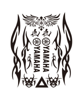 包邮踏板车贴花反光贴摩托车改装