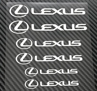 适用于雷克萨斯LEXUS刹车钳改装LSNX GS430 ES200耐高温卡钳车贴