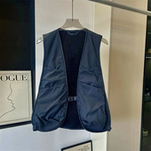 户外钓鱼运动多口袋无袖 夏季 坎肩背心外套 马甲男女款 日系机能工装