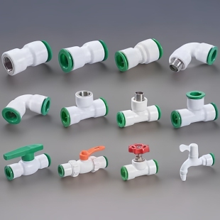 免热熔ppr水管快速接头管件三通快插内丝直接变径弯头龙头快接头