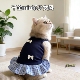 猫咪裙子春夏款 蕾丝公主裙宠物衣服可爱清新蝴蝶结吊带泰迪狗狗装