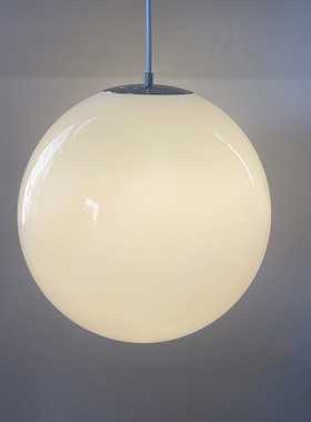 atoki照明 白球玻璃吊灯 波兰The artwork侘寂风风餐厅卧室圆球