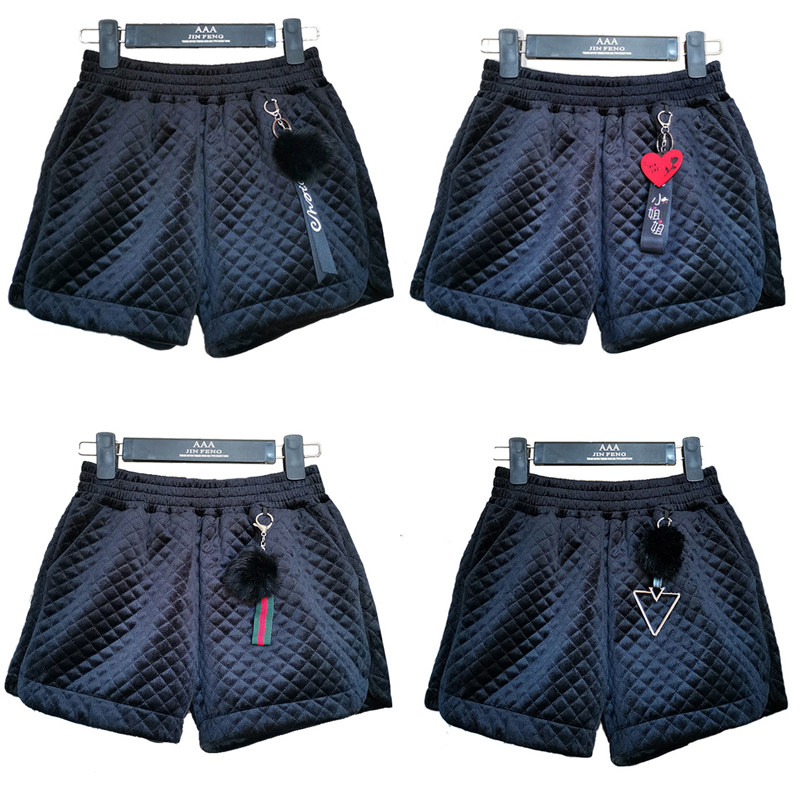 短裤女春款2020新款金丝绒阔腿a型外穿 冬季加厚百搭靴裤显瘦大码|msdalam kategori Butik wanita / wanita, seluar, seluar santai - dari Buy2taobao.com untuk memberikan perkhidmatan ejen Taobao profesional membeli