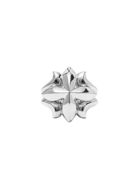 GOGOLLAM｜｜FLEUR-DE-LIS CROSS RING 鸢尾十字花戒 戒指