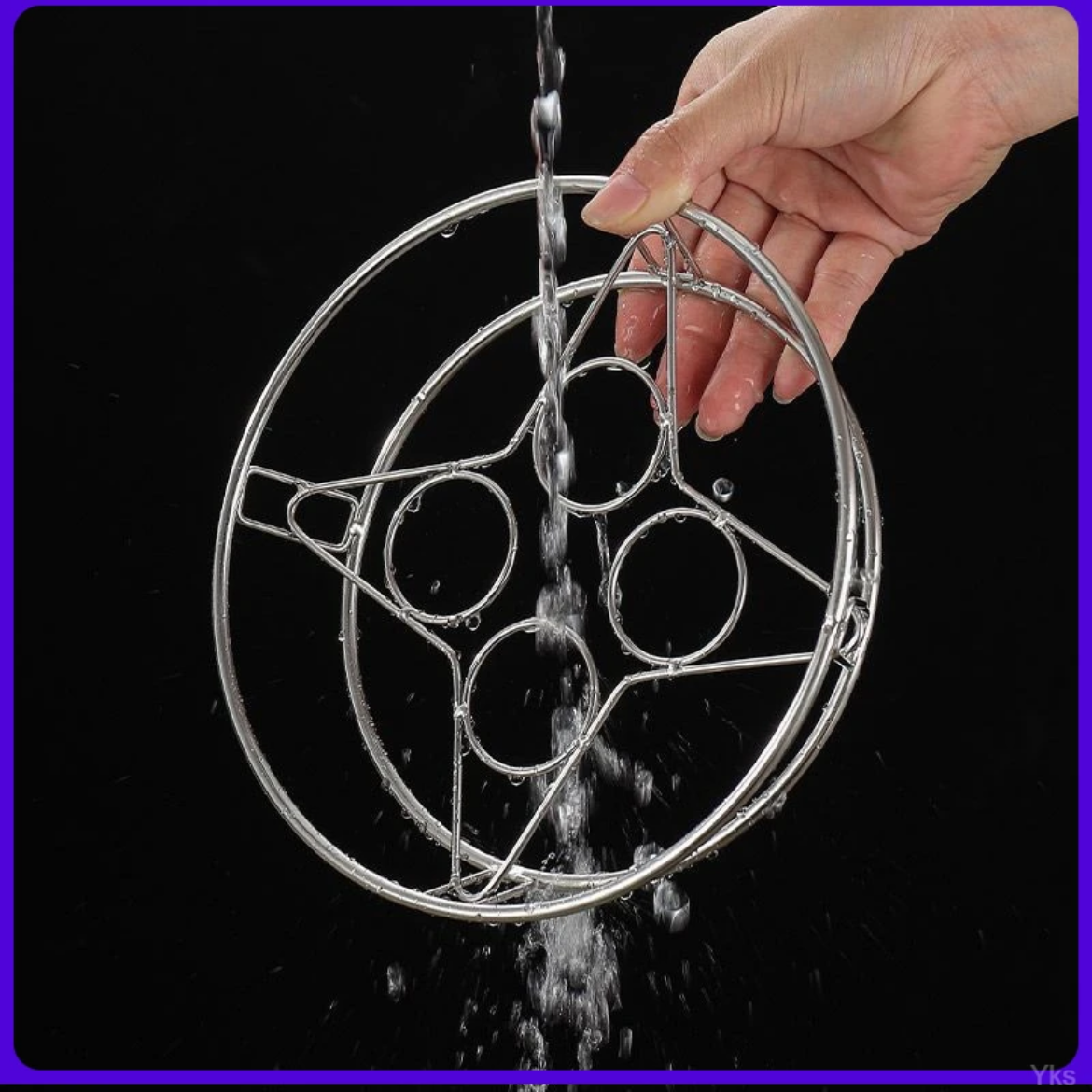 不锈钢锅架厨房置物架多功能锅垫收纳放锅支架子炒锅隔热食品级