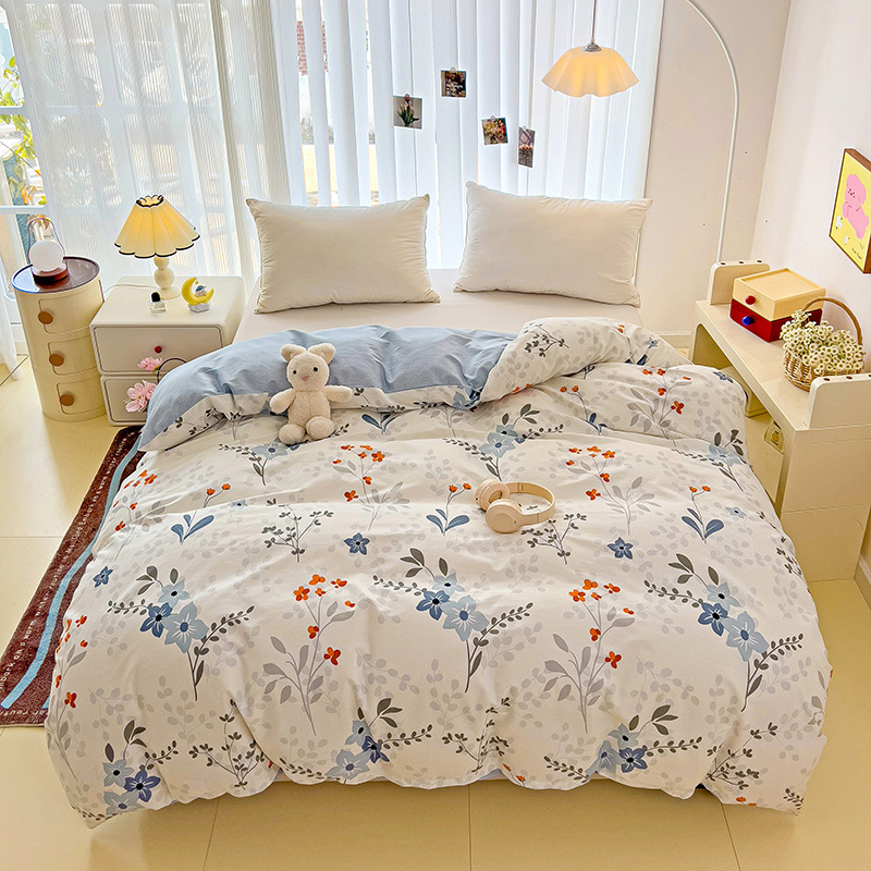 定做卡通幼儿园学生单人全棉被套