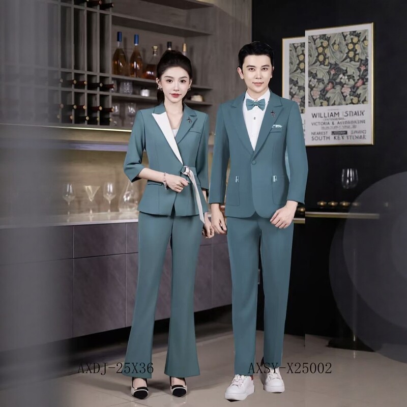 酒吧ktv服务员工作服dj公主少爷制服酒店前台足浴技师套装工作服