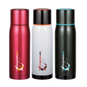 正品 顺发518ml神采真空保温杯双层男女士直身杯304不锈钢保暖保冷