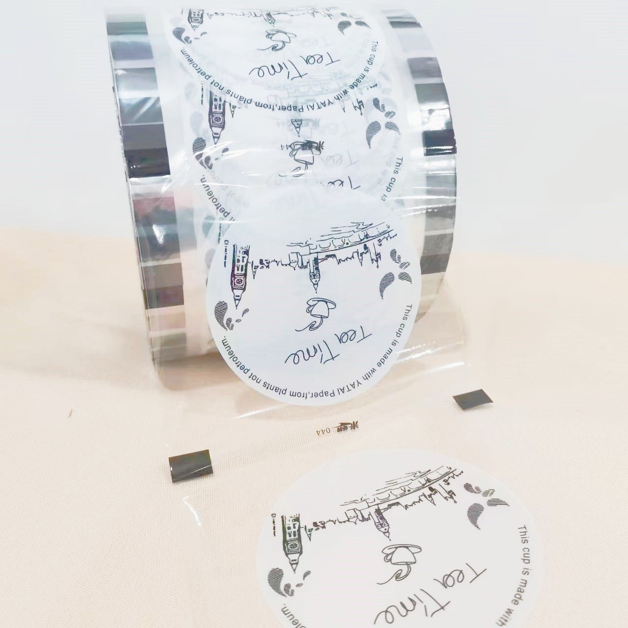 9095口径奶茶封口膜封口机封杯膜纸膜豆浆杯纸塑两用外卖通用定制,餐饮具,封口膜/封口贴,淘宝优惠券,粉丝福利购,淘宝优惠卷