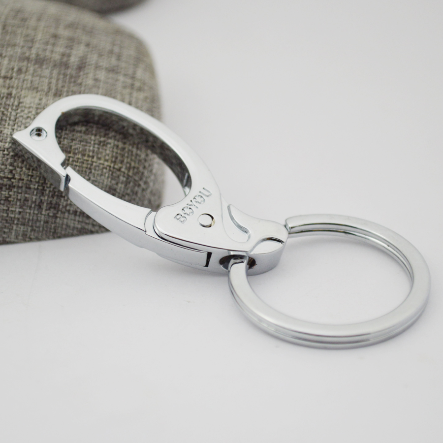 博友轻巧耐用金属钥匙扣腰挂