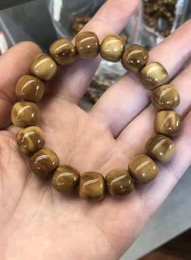 精品天然库克菩提手链菩提子单圈文玩念珠绕指柔手串盘玩男女佛珠