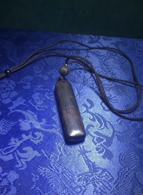 精品东非黑檀木乌木紫光檀木作精雕坠子木雕小挂件文玩男女款礼物